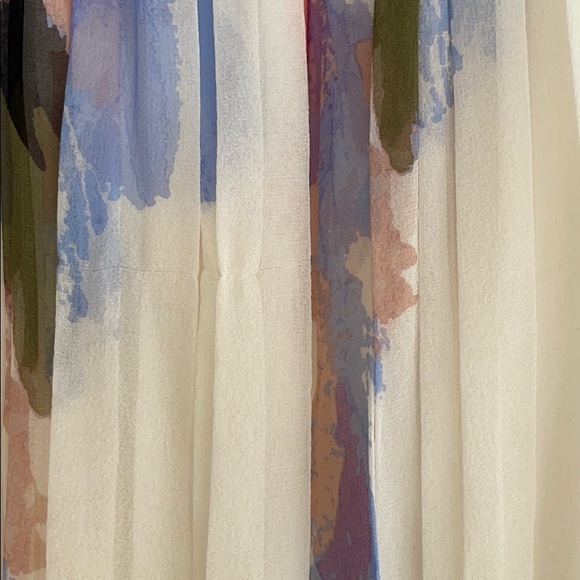 Tibi Aurora Silk Midi Dress - Picture 6 of 8